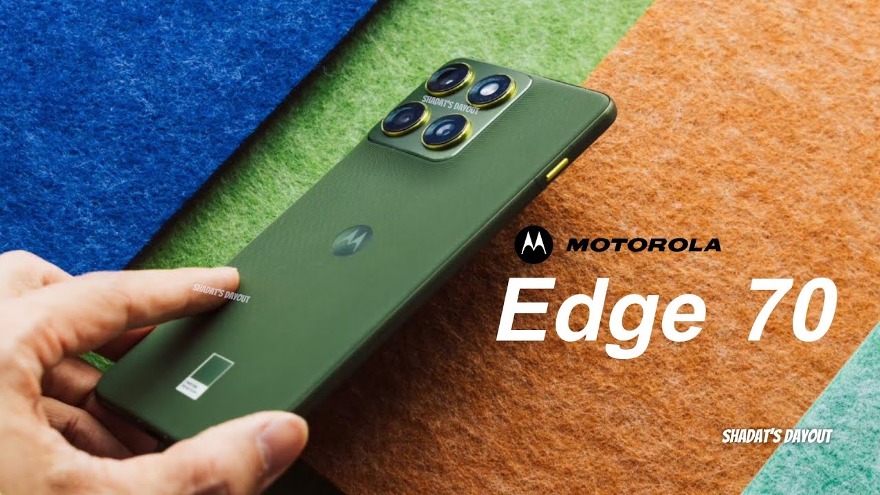 Motorola Edge 70: первый взгляд — наконец-то официально