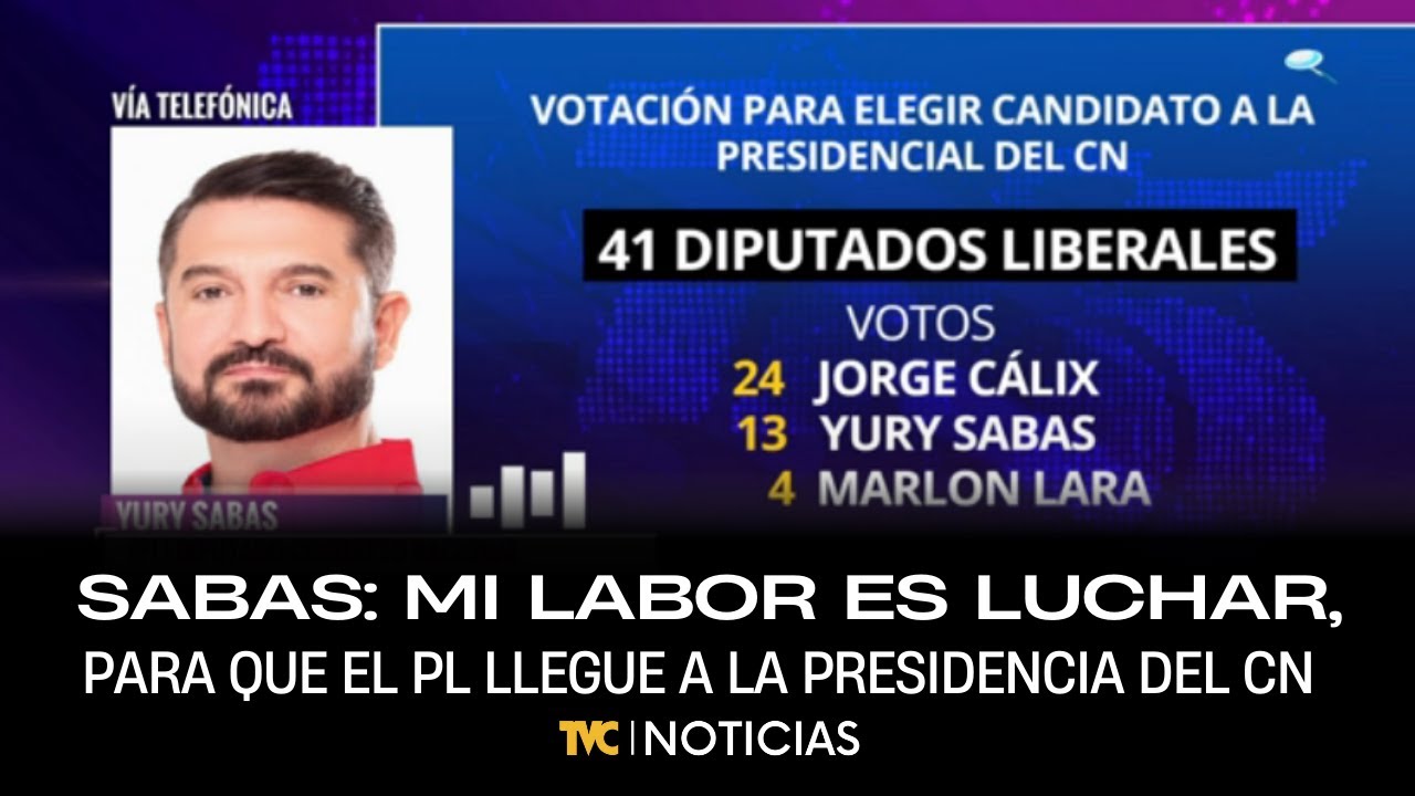 Yuri Sabas: Mi labor es luchar para que el Partido Liberal llegue a la presidencia del CN