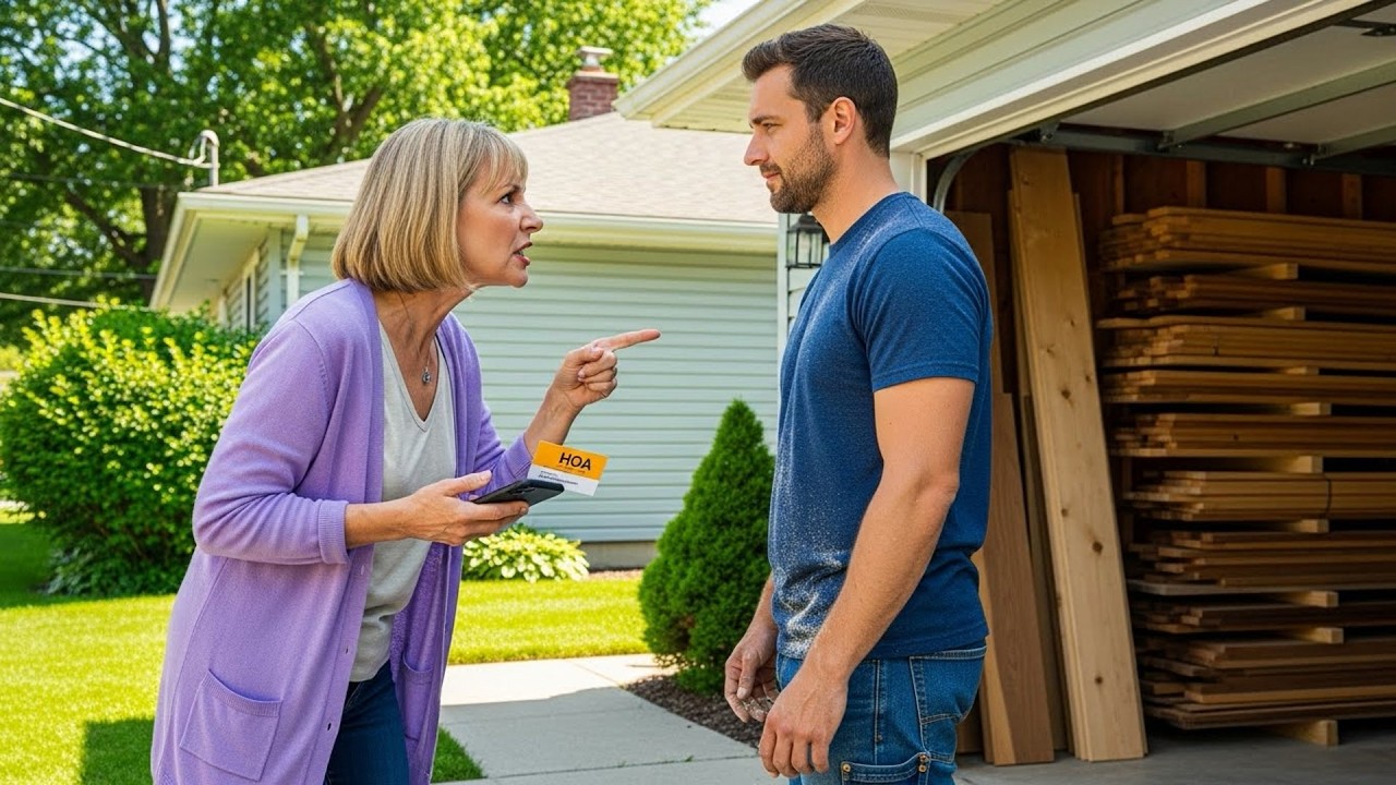 HOA Demanded I Share My Wood, Then Sued When I Moved To Private Storage