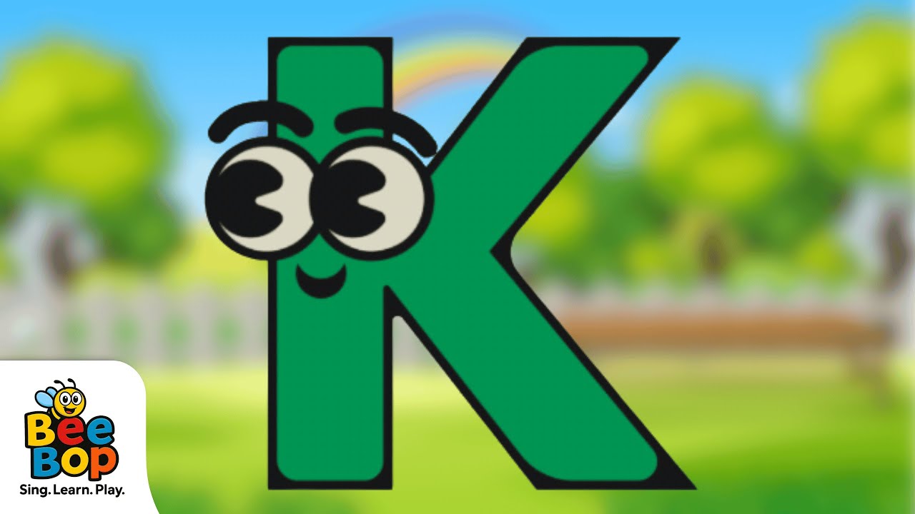 K Song | Low Stimulation Alphabet | Learning for Kids | Learn Letter K