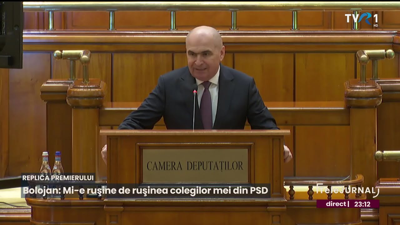 Ilie Bolojan: Mi-e ruşine de ruşinea colegilor de la PSD