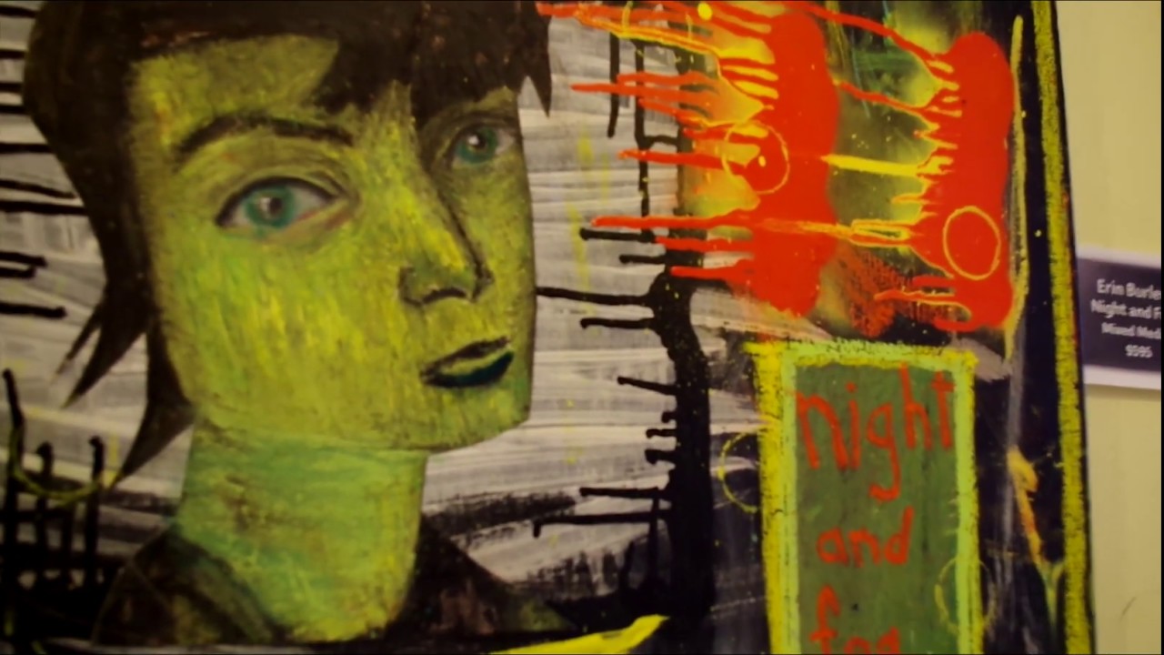 OCD ART GALLERY presents ERIN BURLEY outsider artist, Odessa NY.