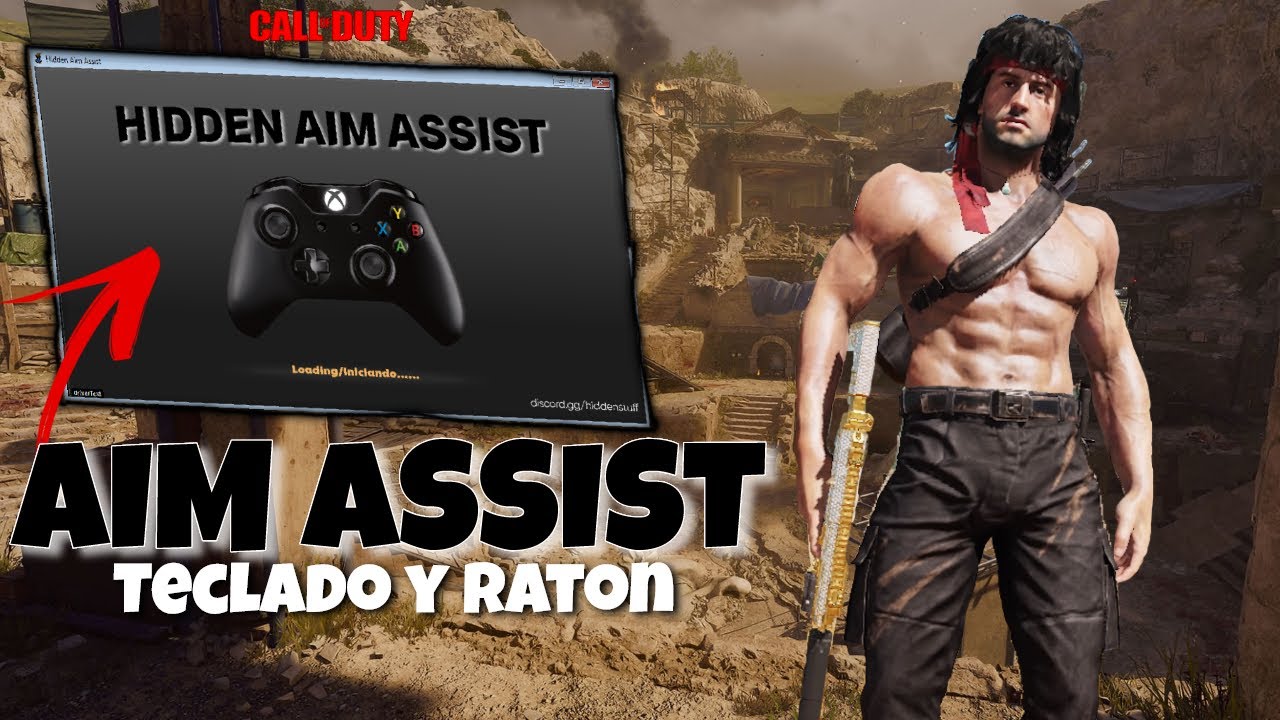 Showcase AIM ASSIST en COD Warzone para teclado y raton.