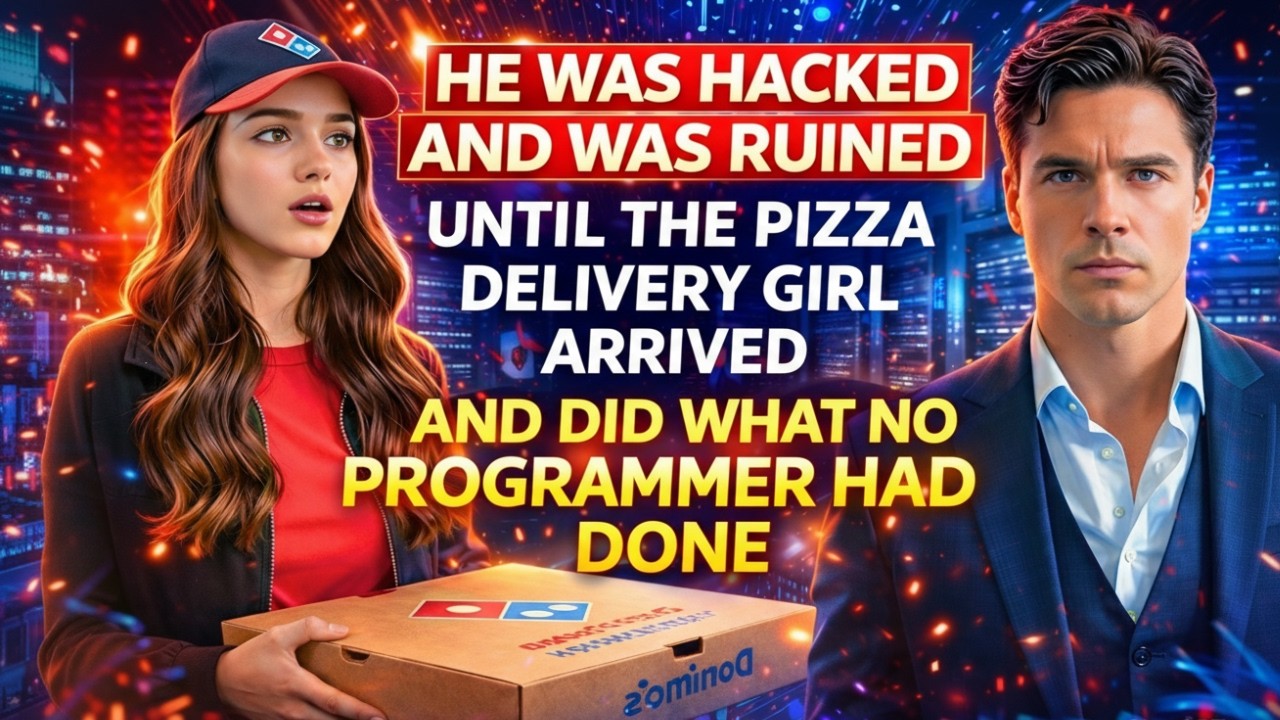 he was HACKED and was RUINED… until the PIZZA DELIVERY GIRL arrived and did what no PROGRAMMER had