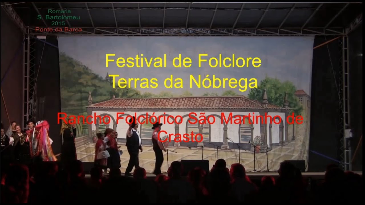 Rancho Folclórico de São Martinho de Crasto - Festival Terras da Nóbrega 2015 | Ponte da Barca TV