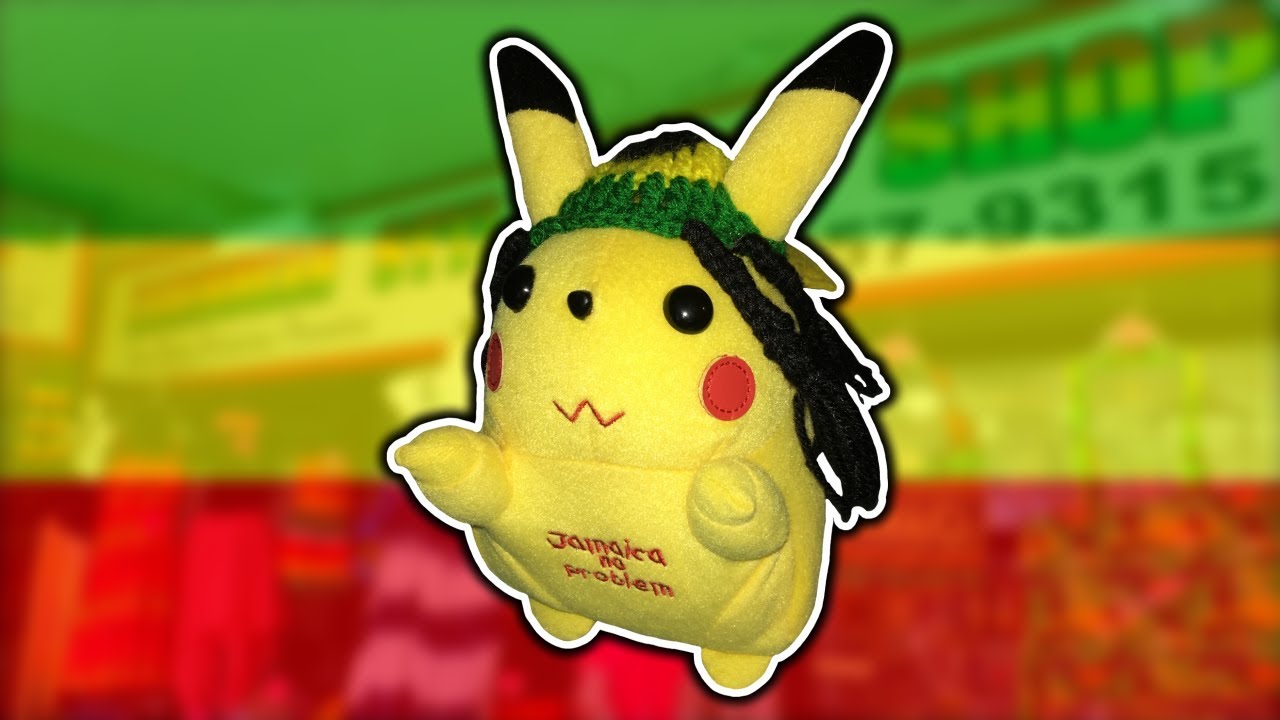 The Legend of The Jamaican Pikachu Plush - Bootleg Pokémon Toys