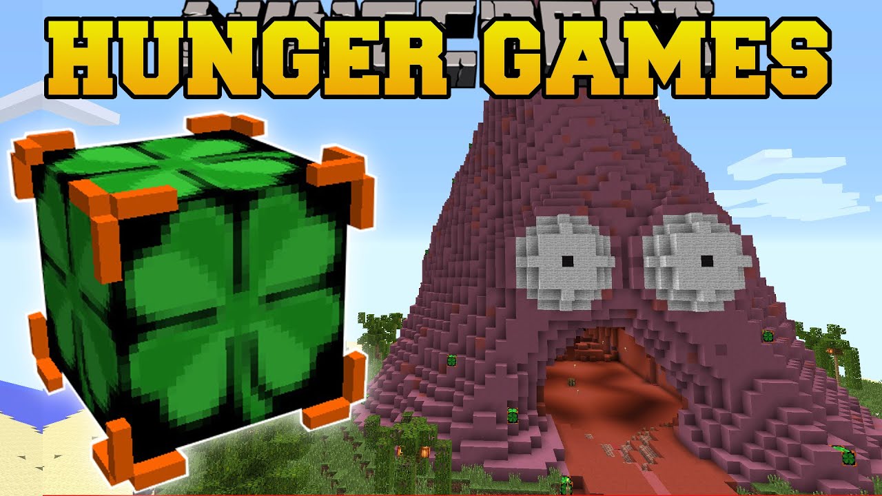 Minecraft: Патрик Вулкан Голодные игры - Мод Lucky Block - Мини-игра с модами