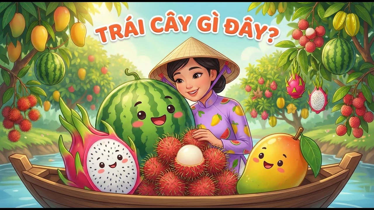 Đây Là Trái Gì Nào? 🍉🍎 Dạy Bé Học Nói Tên 21 Loại Trái Cây | PuPuLa