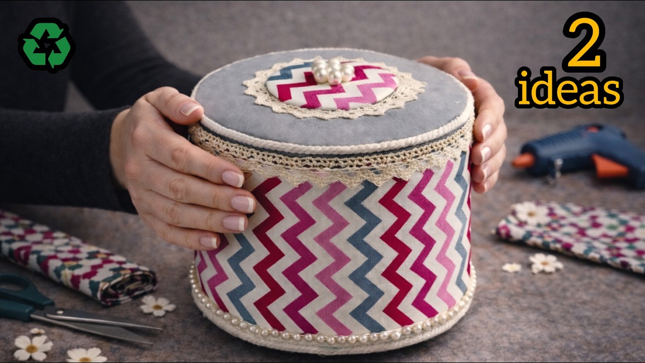 Super Beautiful But Low_cost!2BEST DIY Space Saving Craft Ideas Waste Materias♻️🖤#2025