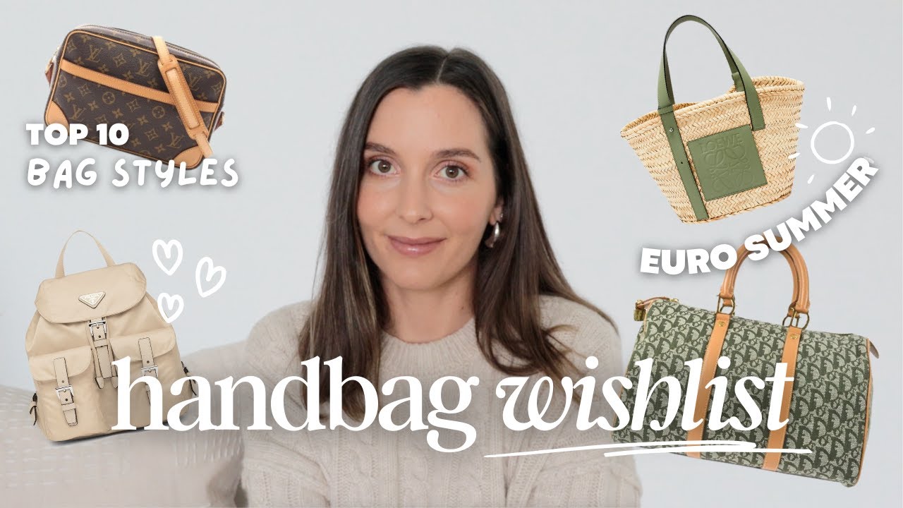 10 VINTAGE DESIGNER BAGS FOR 2024 👜 | Let's run through my favourites and YOURS! ✨