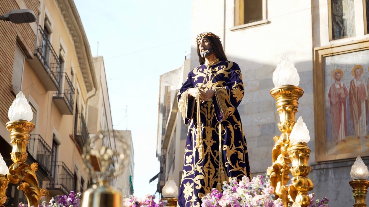 SALIDA DEL CRISTO DEL RESCATE (PASO BLANCO) DE LORCA - MAGNA DE MURCIA