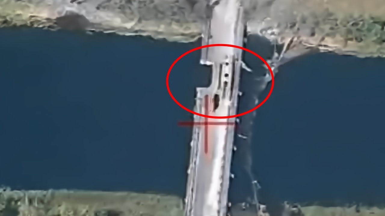 Damaged Bridge In Kursk Is Destroyed With Precision Strike