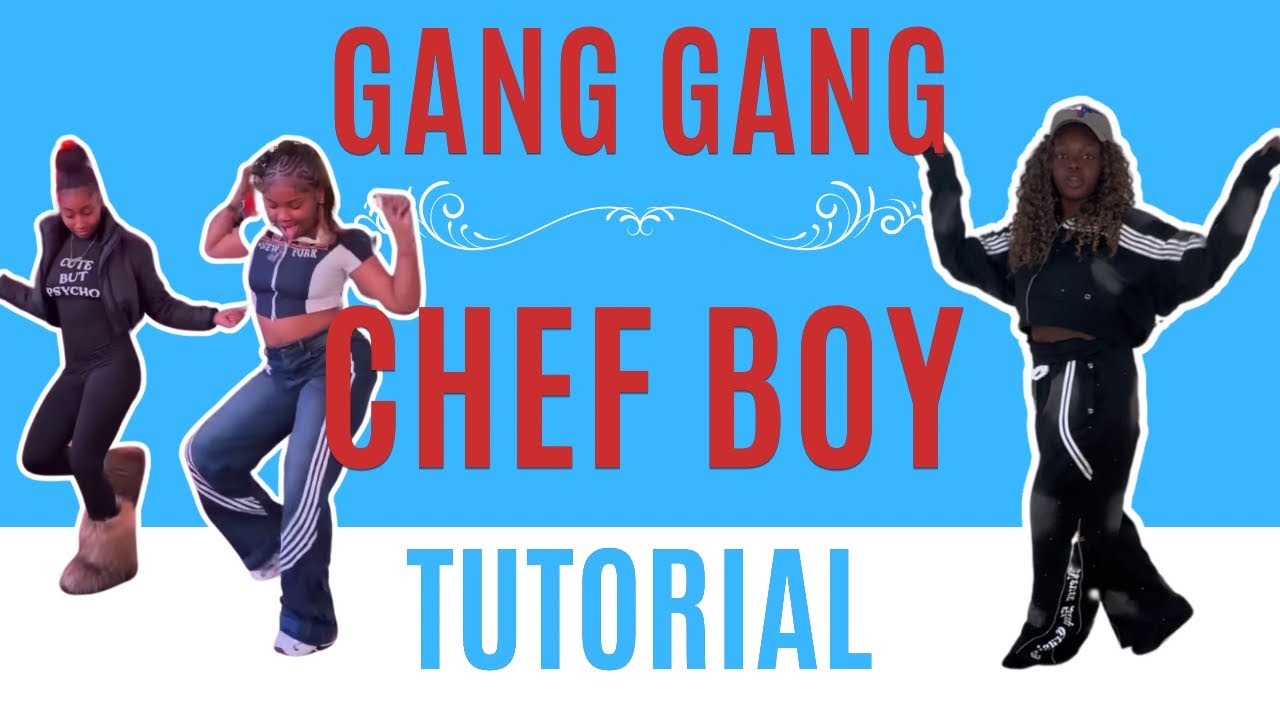 Gang Gang by Chef Boy* STEP BY STEP DANCE TUTORIAL (beginner friendly)
