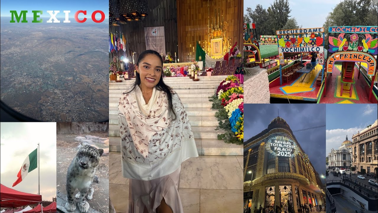 Mexico 2025 (D.F, Serenata para la Virgen de Guadalupe, Xochimilco y Zologico de Chapultepec)