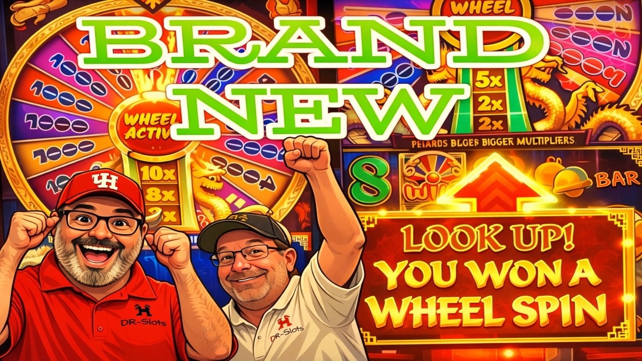 Wheel Bonus Win on the Brand NEW Fortune Spin Slot at Coushatta Casino!!