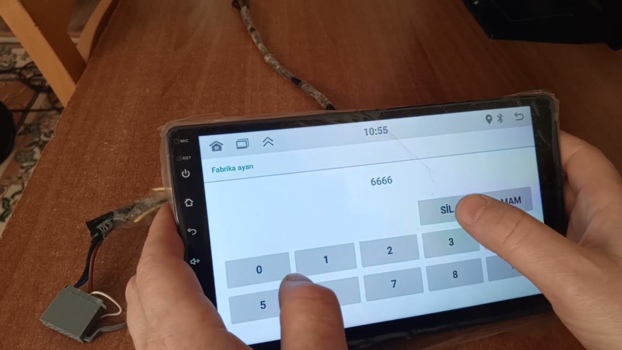 ANDROİD DOUBLE TEYP FABRİKA AYAR SİFRESİ NEDİR