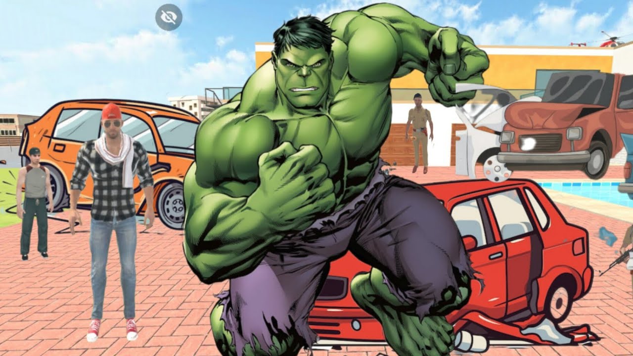 FRANKLIN Ki Car Hulk Ne Thod Dee💥😱INDIAN THEFT AUTO SIMULATOR GAME 