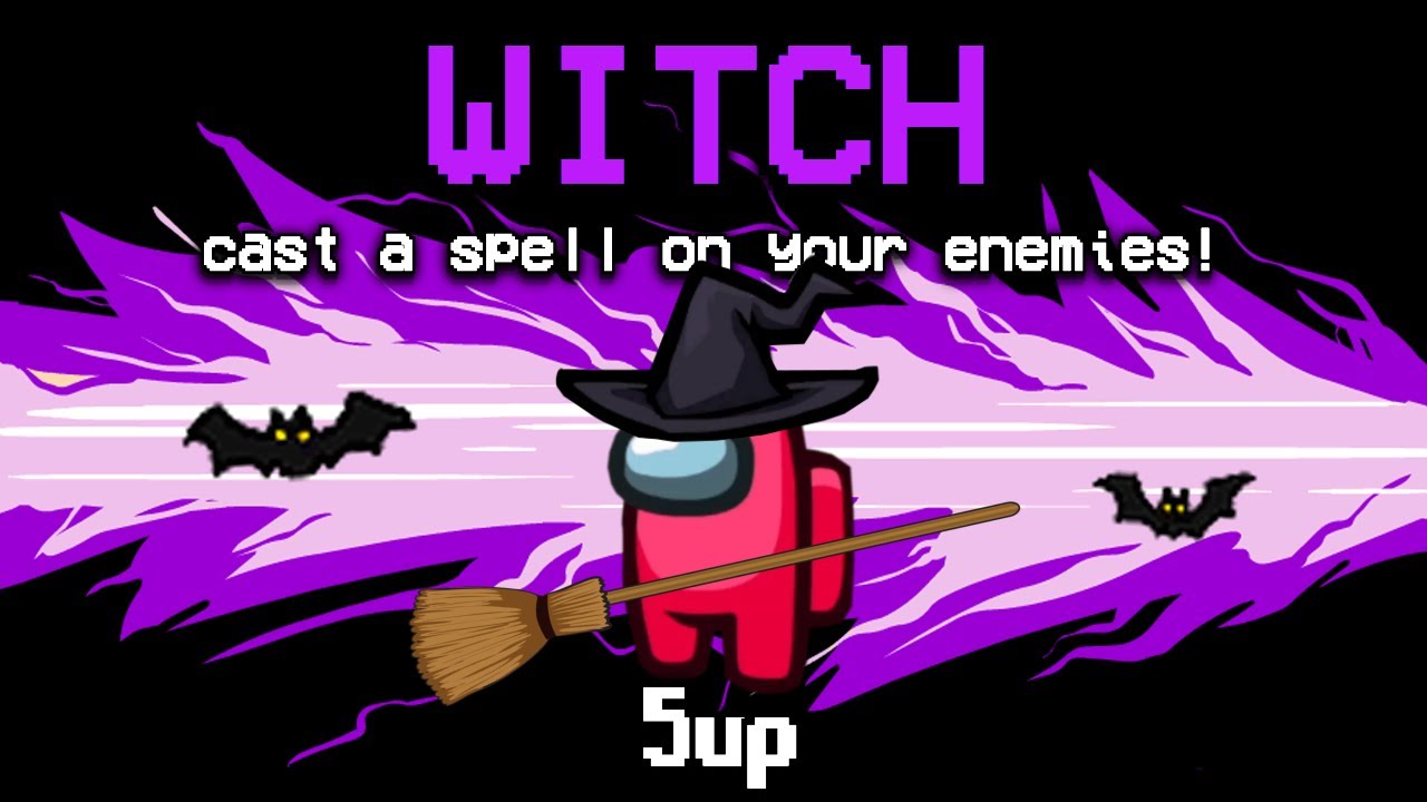 CAST SPELLS and kíll DURING MEETINGS with the *NEW* Witch role!! (custom mods)