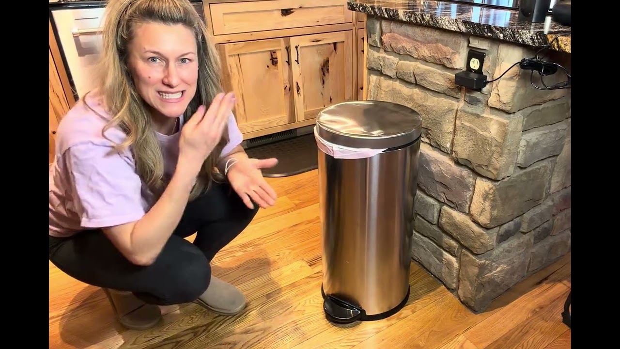 Simplehuman round Trash Can Review