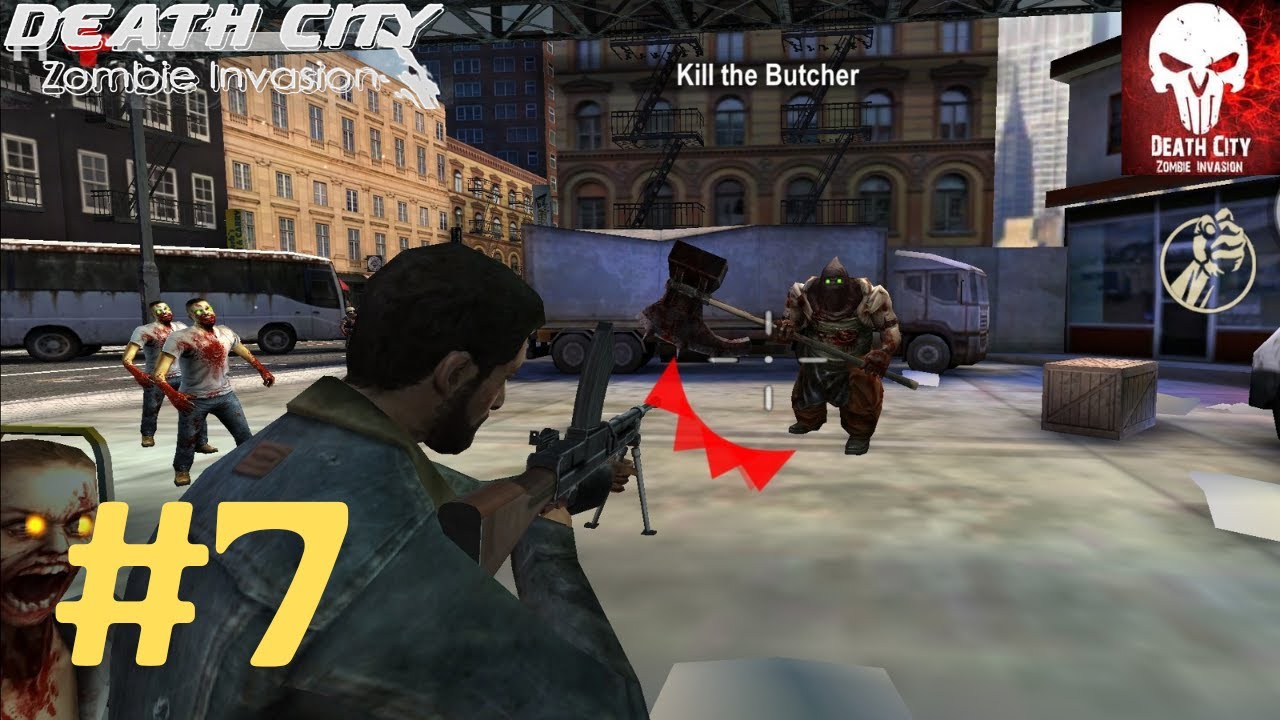 DEATH CITY : Zombie Invasion || Area 3 / Mission 7 - 8 || Android Gameplay [Part-7]