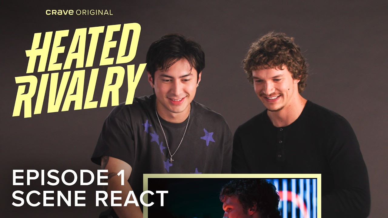 Scene React with Connor Storrie & Hudson Williams 🫣| Heated Rivalry