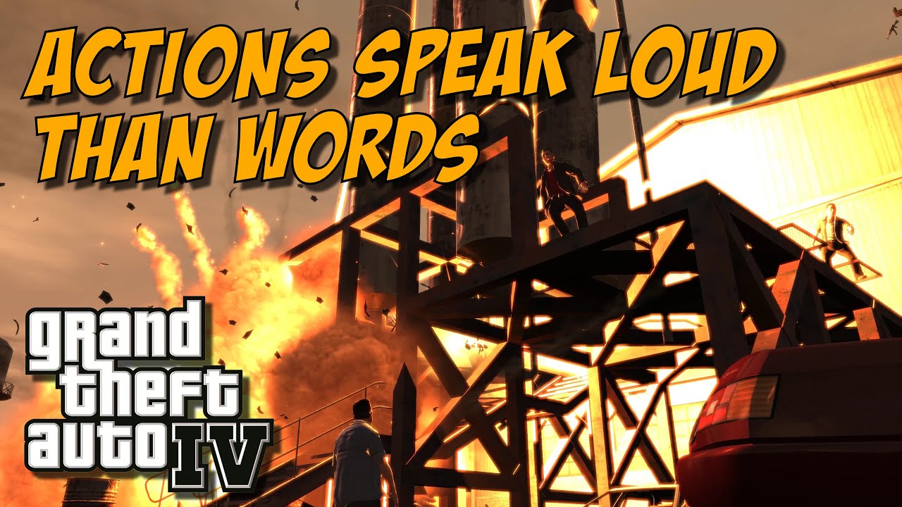 Como passar a missão Actions Speak Louder than Words do GTA IV