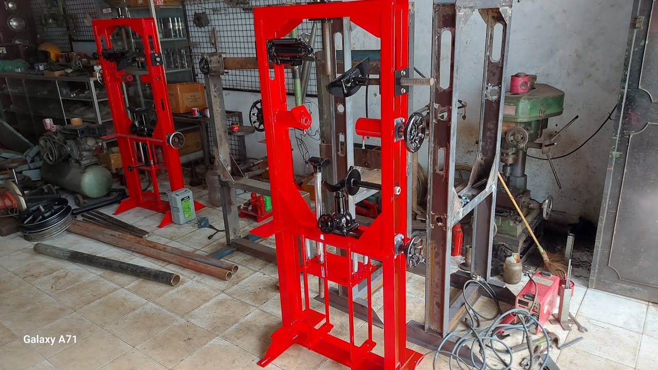 Alat pres velg motor ABC Dengan tutorial