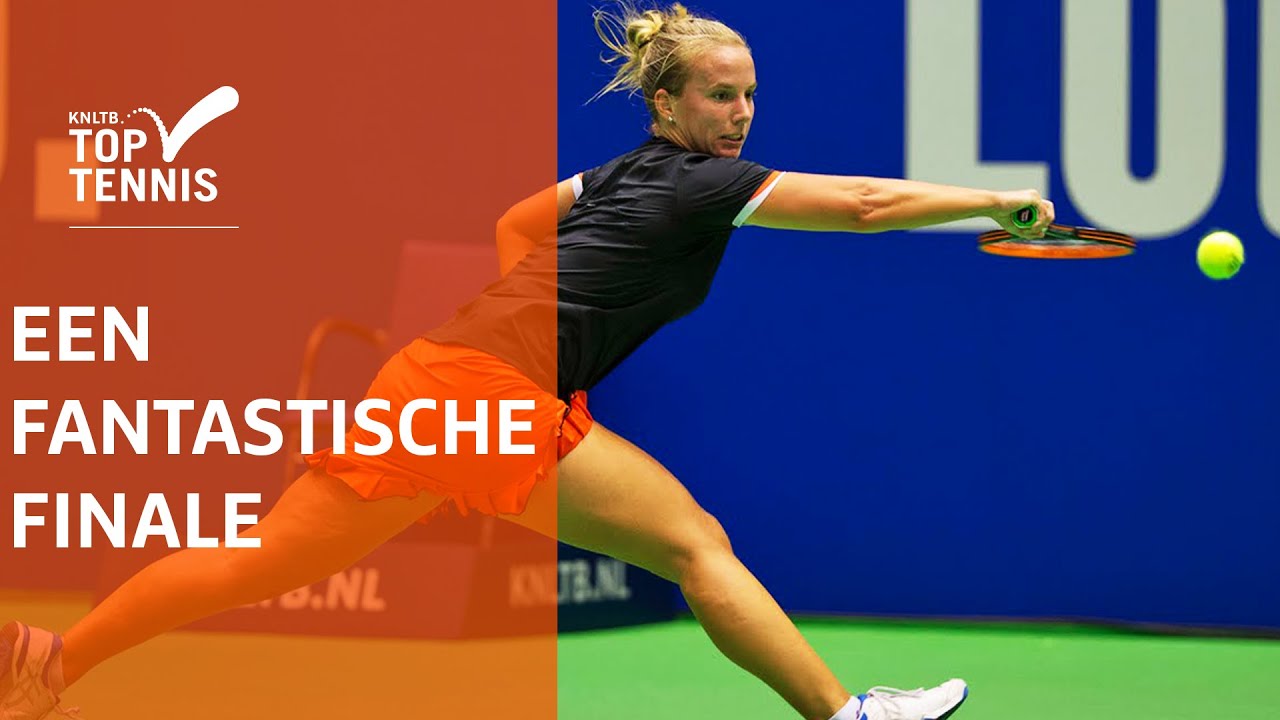 Een sprankelende finale tussen Kiki en Richel  | KNLTB Toptennis Lotto NK Tennis 2015