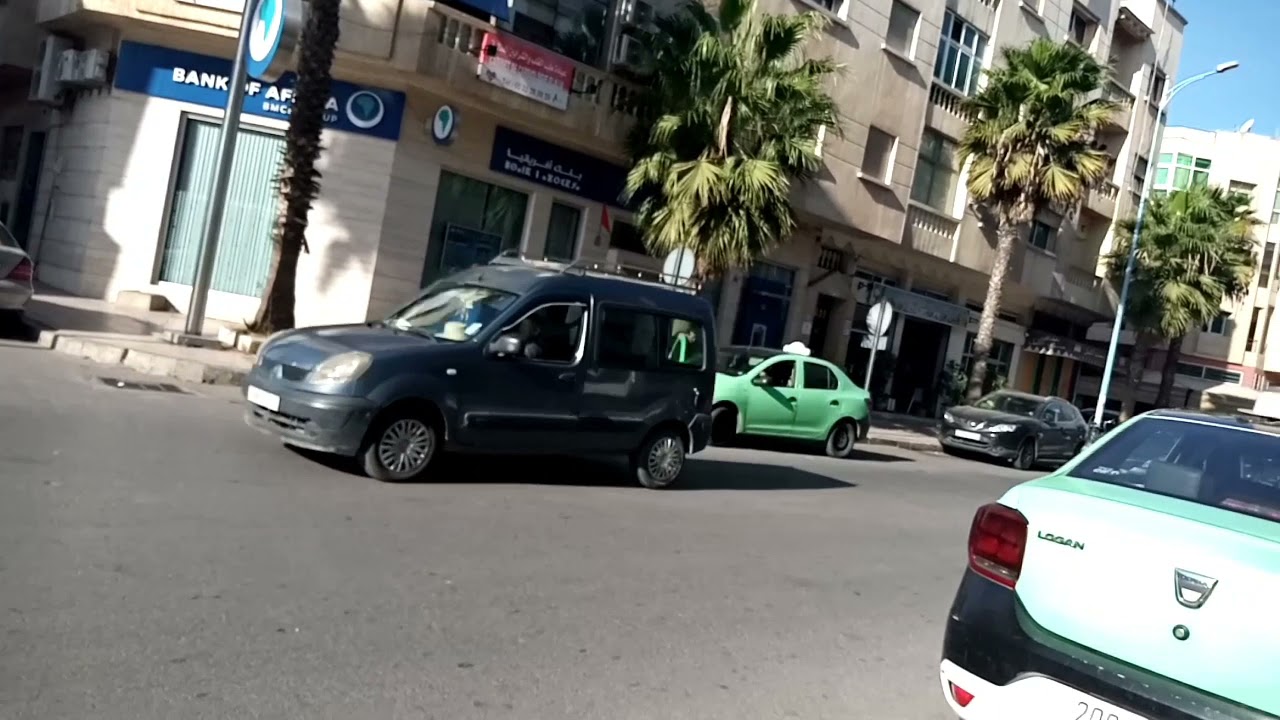 جولة في شارع فلسطين بمدينة المحمدية 🏡 Boulevard Palestine Mohammedia #maroc #morocco
