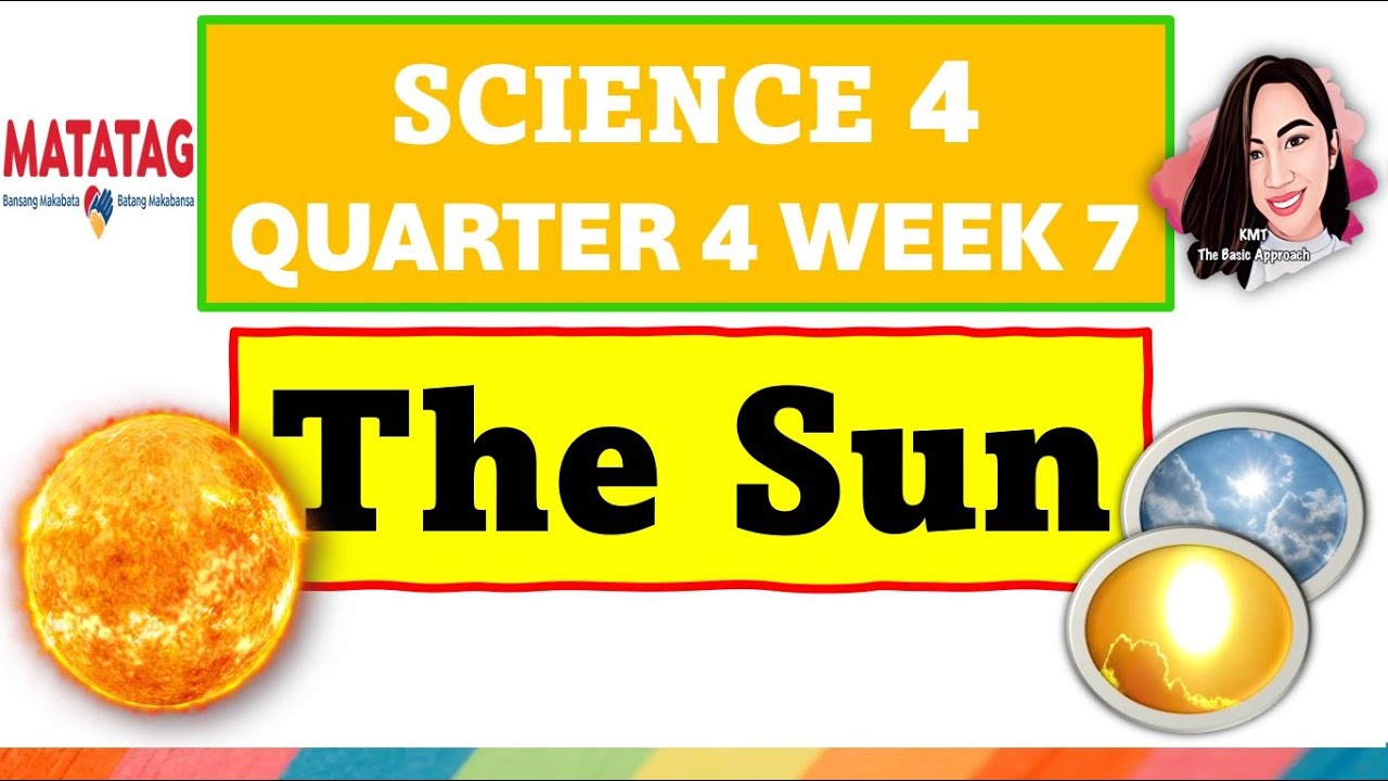ЕСТЕСТВОЗНАНИЕ 4 КВАРТАЛ 4 НЕДЕЛЯ 7 - THE SUN - MATATAG CURRICULUM #science4quarter4week7