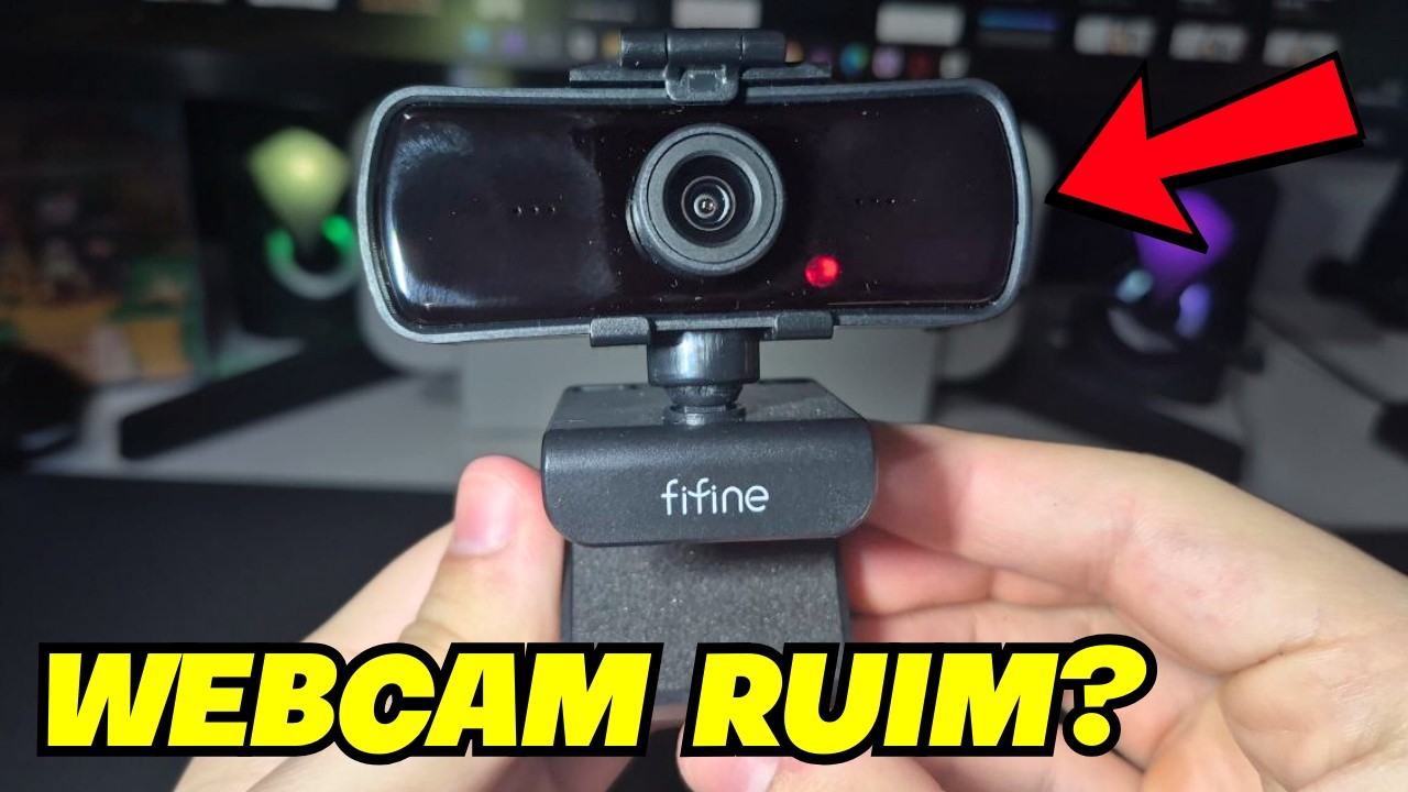 Melhor Webcam barata que você pode comprar - Webcam Fifine K420 (é boa vale a pena comprar?)