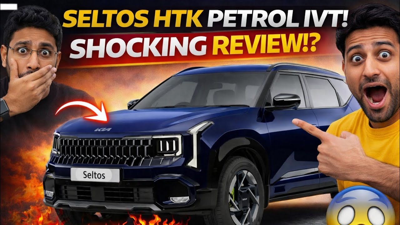 2nd Base Model Seltos HTK petrol Automatic 😳 Ye KYA Bana Diya Kia Ne?! Full Paisa Vasool Shock 😱
