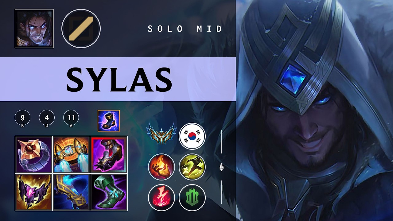 Sylas Mid vs Corki - KR Challenger Patch 26.04