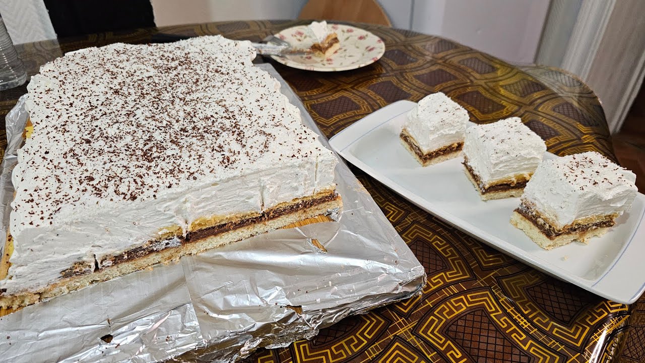 Prăjitură creasa zăpezii pregătit pentru ziua nepoțelul meu Isaia. 😋🥳