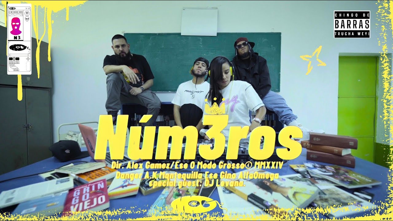 MODOGROSSO - NÚM3ROS (DANGER AK ESE O & GINO ALFAOMEGA )video oficial