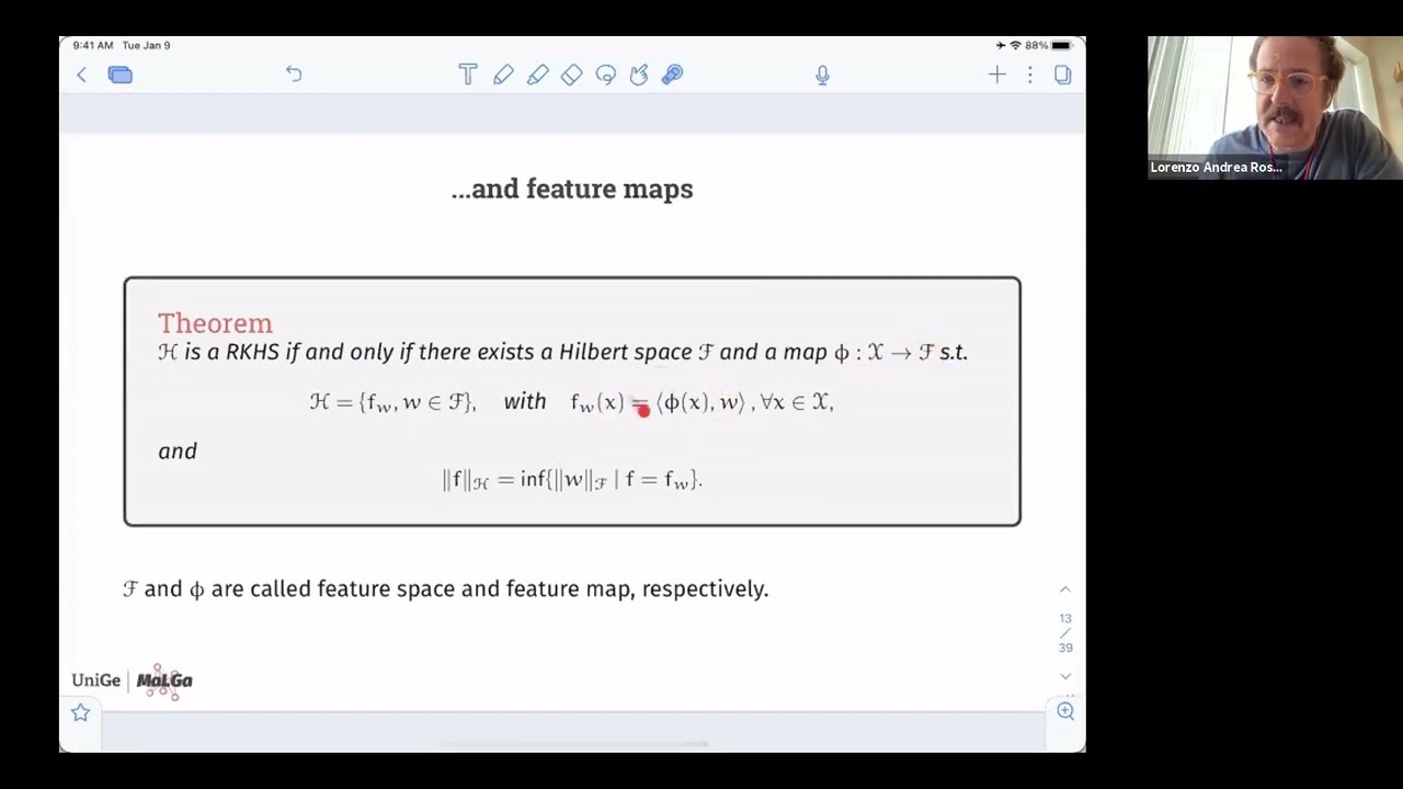 MDLW02 | Prof. Lorenzo Rosasco | Understanding neural networks with reproducing kernel Banach spaces
