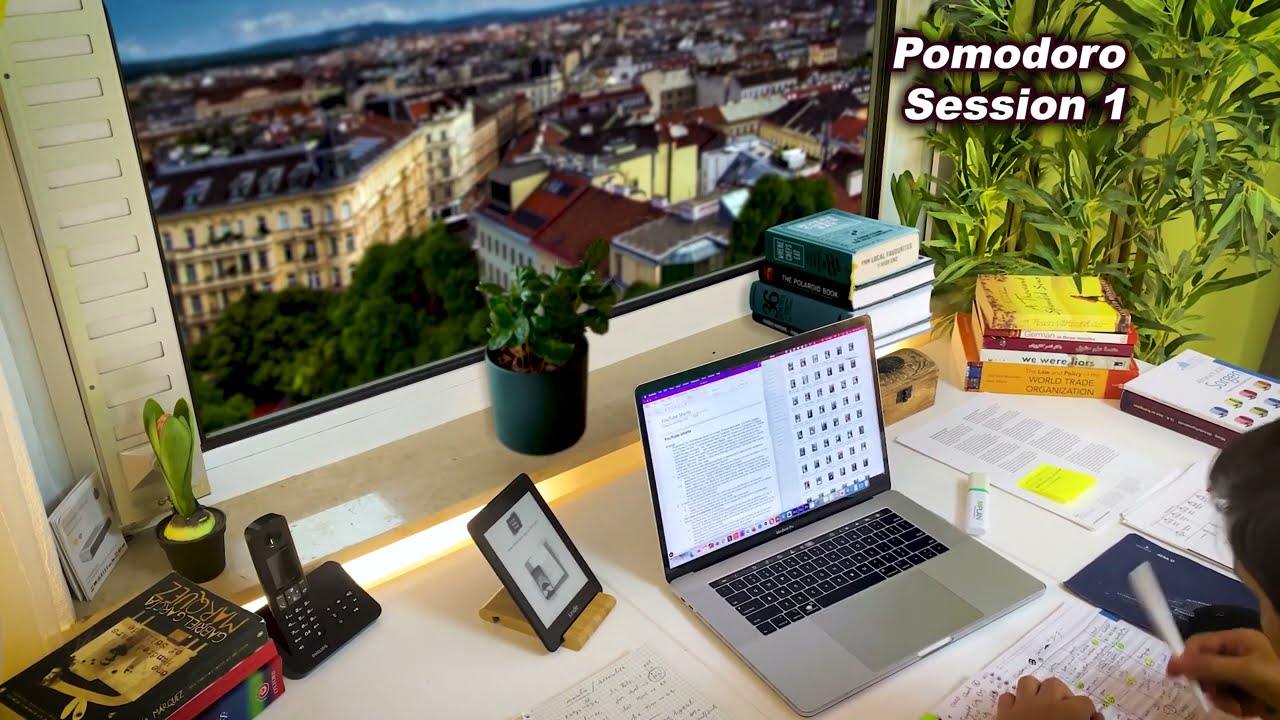Study With Me Pomodoro Method