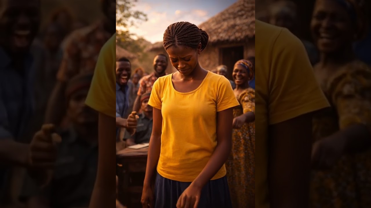 The tallest girl in the village who couldn’t read and write #shorts 