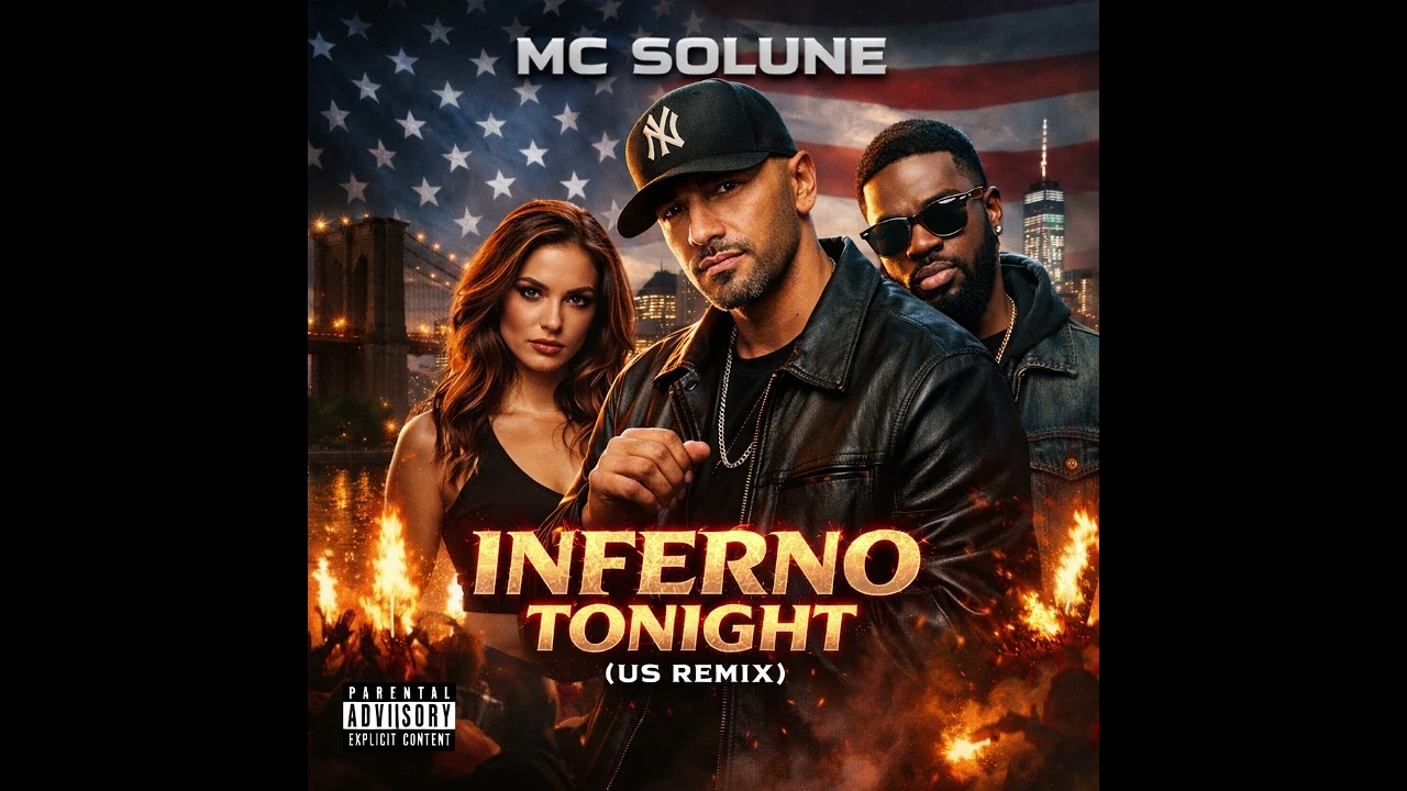 🎵 🇺🇸 Inferno Tonight (US Remix1) MC Solune  #musique #song #foryou