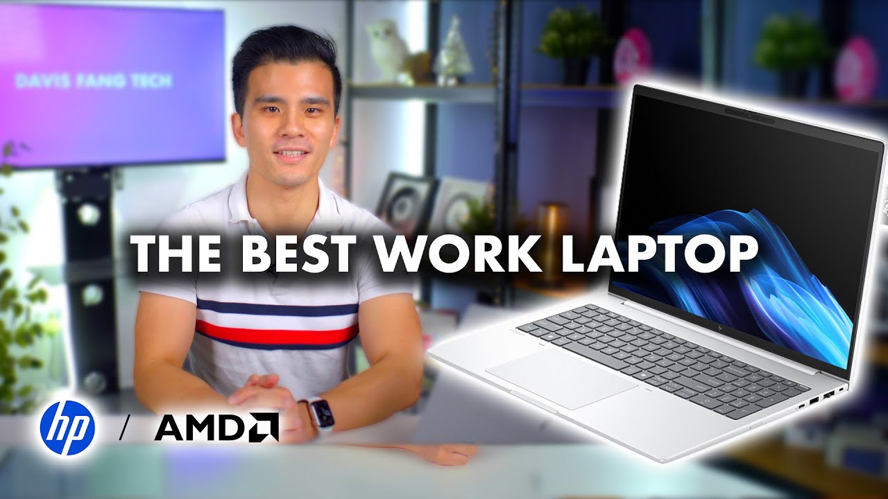 Ноутбук HP EliteBook 8 G1a — идеальный гибридный рабочий ноутбук с процессором AMD Ryzen.