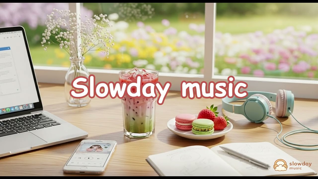 Playlist🌸 เพลงอินเลิฟ ฟังแล้วใจเบา | Soft In-Love Pop | Slowday music