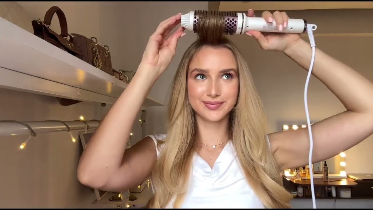 This Thermal Brush is INSANE! 😱 Soft Curls + Zero Frizz | Ukliss Volume Review