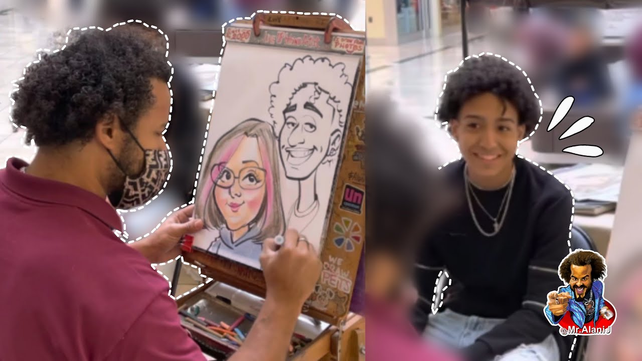 Speed Caricatures with Alani J