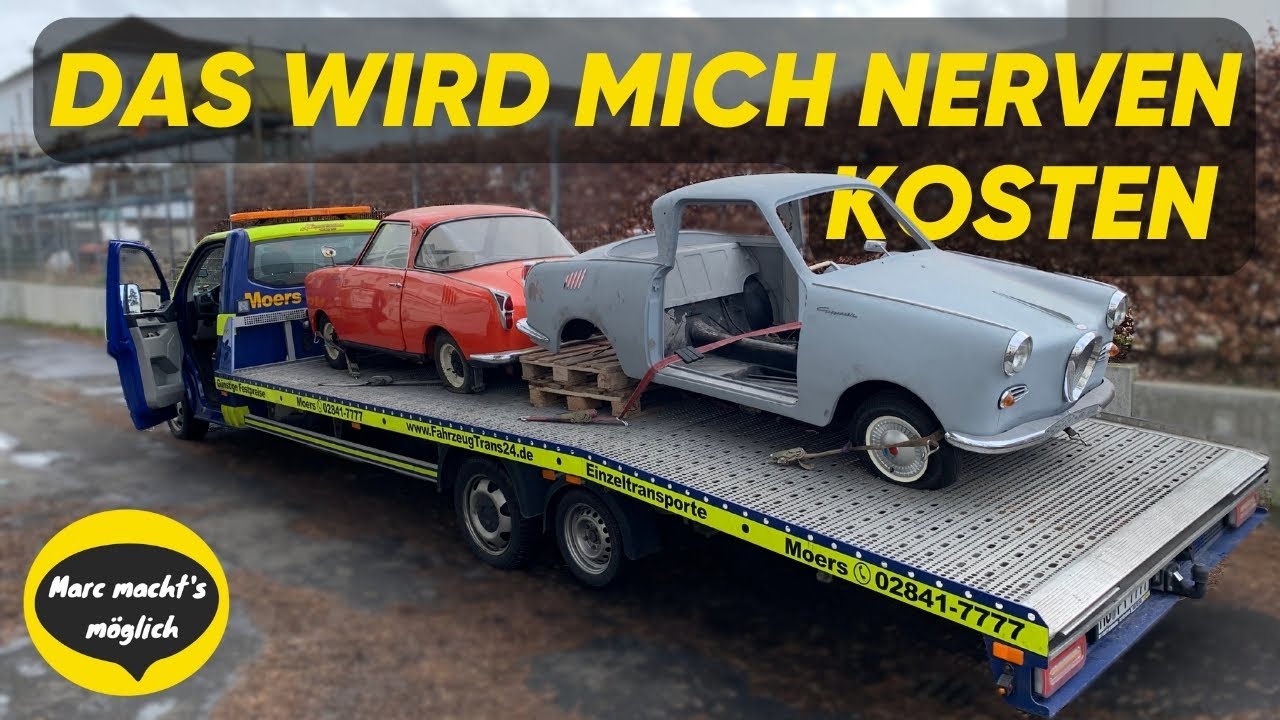 Unbesichtigt ersteigert! Zwei Goggomobil Coupes von 1965 | Mogelpackung, Rostlauben oder Traumautos?