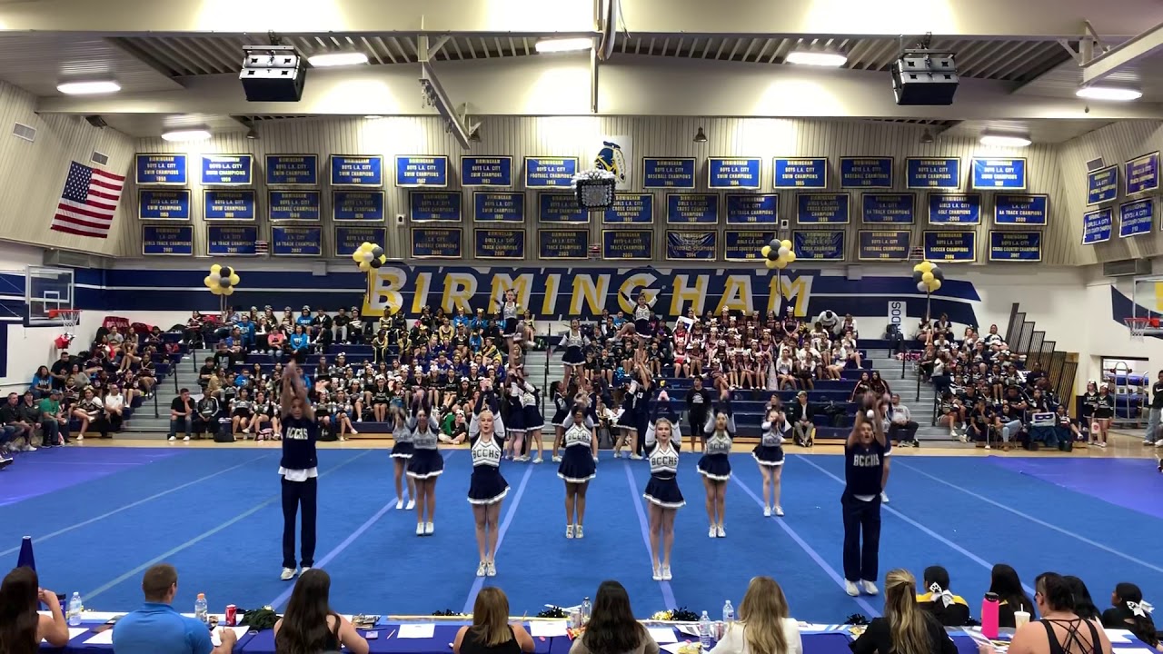 BCCHS 2019 CIF LA Section D1 Cheerleading Champions