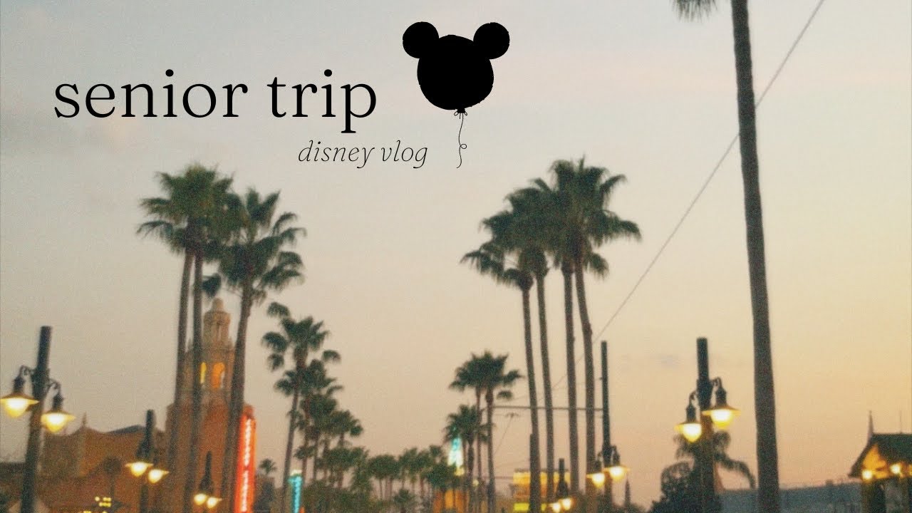 senior trip vlog // disney world