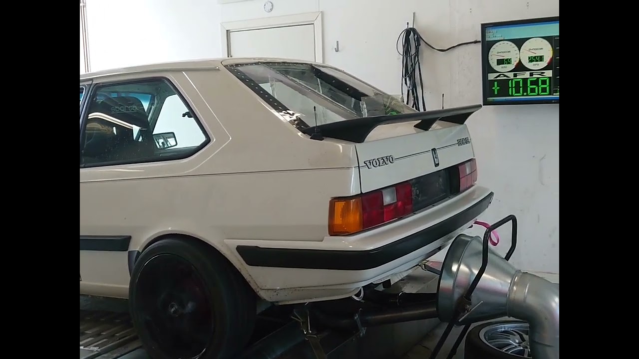 mappning av Volvo 360 v8 turbo