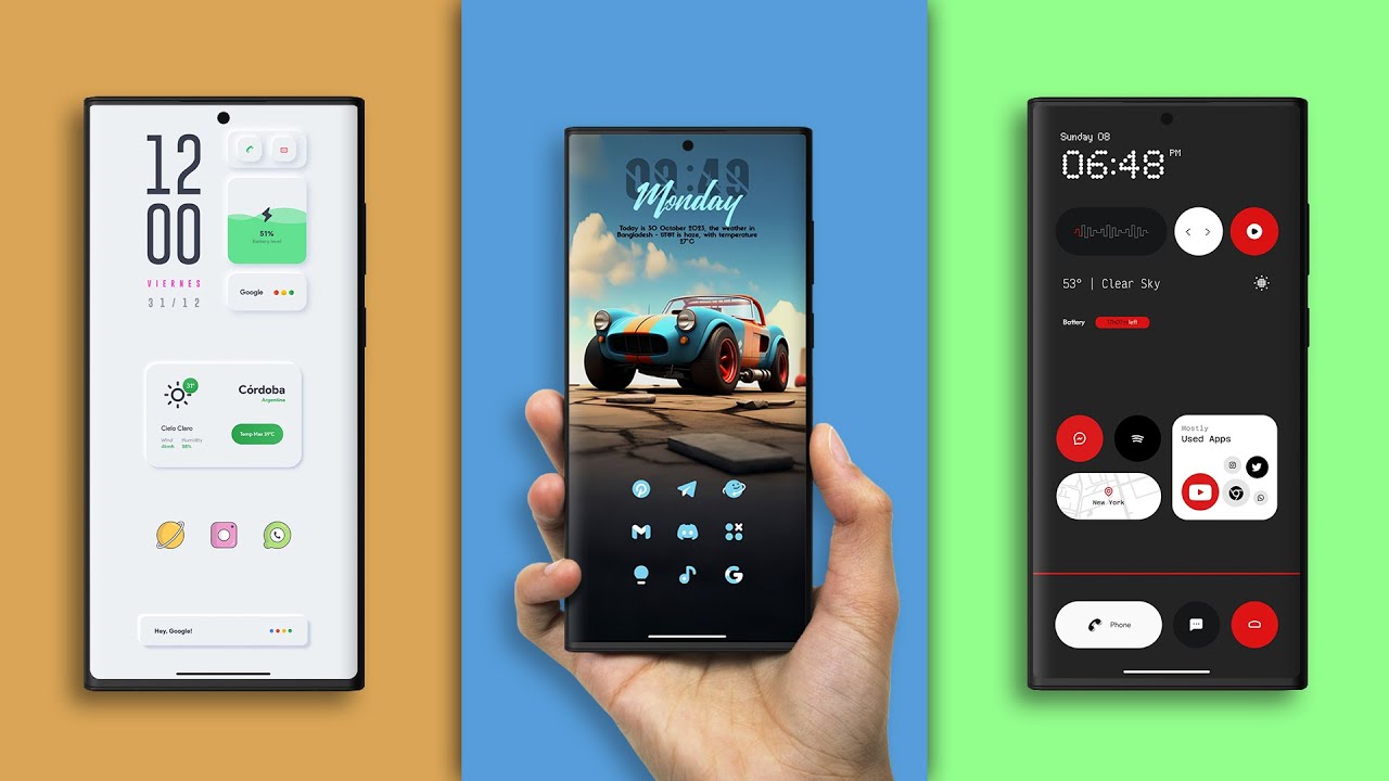 Top 10 Best FREE Icon Packs For Android 2024 | Best Android Icon Packs 2024