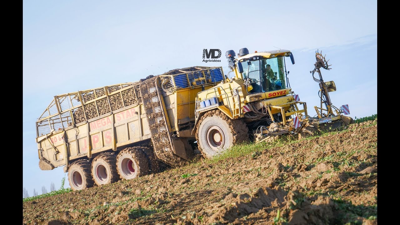JPS MegaStar RD80 // 80m3 // 800 ch // 12 rangs par passage