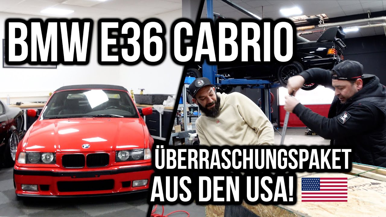 LEVELLA | Überraschungspaket aus den USA! - Motor Swap für unser BMW E36 Cabrio?
